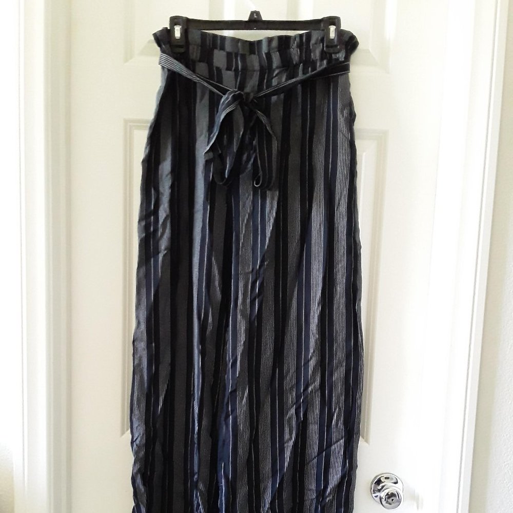 Pinstriped Tie Pants